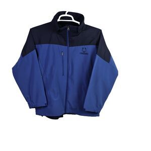Tri-Mountain " Oakland Racing" Women's Medium Blue Full Zip Jacket